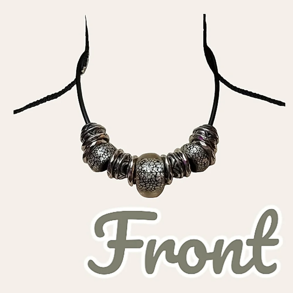3 Retro 90s Chunky Acrylic Necklaces - Picture 7 of 8